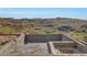 Concrete pool and spa under construction, with hillside views of luxury homes at 9609 N Palisades Blvd, Fountain Hills, AZ 85268