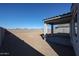 View of the expansive backyard from the covered patio at 1910 S 246Th Ln, Buckeye, AZ 85326