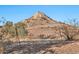 View of the house from a distance with a mountain backdrop at 13653 W Jesse Red Dr, Peoria, AZ 85383