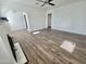 Living room with hardwood floors and fireplace at 2112 N 24Th Pl, Phoenix, AZ 85008