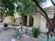 Landscaped yard with desert plants highlights this home's exterior at 1535 E Calavar Dr, Phoenix, AZ 85022