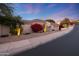 Three car garage with attractive landscaping at 1535 E Calavar Dr, Phoenix, AZ 85022