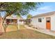 Backyard view showing studio, patio, and landscaping at 3844 N 13Th Ave, Phoenix, AZ 85013