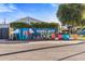 Modern community entrance with colorful mural at 3844 N 13Th Ave, Phoenix, AZ 85013