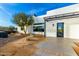 Front view of a contemporary home with a landscaped yard at 13924 E Windstone Trl, Scottsdale, AZ 85262