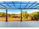 Covered patio with desert landscape views at 13924 E Windstone Trl, Scottsdale, AZ 85262