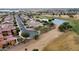 Community view showing houses and golf course at 1950 N 142Nd Ave, Goodyear, AZ 85395