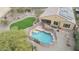 Home with private pool and landscaped backyard at 1950 N 142Nd Ave, Goodyear, AZ 85395