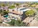 View of backyard pool, patio, desert landscaping, and community views at 15155 E Westridge Dr, Fountain Hills, AZ 85268