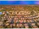 Aerial view of a residential neighborhood with a highlighted house at 2257 W Periwinkle Way, Chandler, AZ 85248