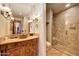 Small bathroom with shower and single vanity at 27440 N Alma School Pkwy # 101, Scottsdale, AZ 85262