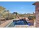 Inviting spa and mountain views at 27440 N Alma School Pkwy # 101, Scottsdale, AZ 85262