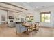 Kitchen features a casual dining area with a wooden table and chairs at 2090 E Coconino Ct, Gilbert, AZ 85298