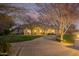 Grand entrance to a beautiful home with a brick driveway at 2090 E Coconino Ct, Gilbert, AZ 85298