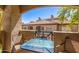 Balcony with a glass-top table and chairs at 3236 E Chandler Blvd # 2033, Phoenix, AZ 85048