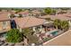 Luxury home with private pool and backyard patio at 3415 E Sports Dr, Gilbert, AZ 85298