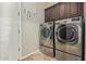 Laundry room with LG washer and dryer at 3415 E Sports Dr, Gilbert, AZ 85298