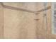 Clean shower with tile surround and built-in shelves at 3415 E Sports Dr, Gilbert, AZ 85298