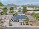 House with landscaped yard and garden beds at 6262 N 85Th St, Scottsdale, AZ 85250