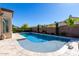 Relaxing pool with expansive patio and landscaping at 97 E Alcatara Ave, San Tan Valley, AZ 85140