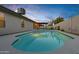 Expansive pool with surrounding patio and landscape at 1337 N Rosemont --, Mesa, AZ 85205