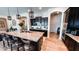 Stylish kitchen with an island and barstool seating provides a great space for cooking and entertaining at 14959 S 184Th Ave, Goodyear, AZ 85338