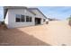 Spacious backyard with potential for customization and landscaping at 3909 E Gold Mountain Ave, San Tan Valley, AZ 85143