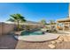 Inviting kidney-shaped pool with lounge chairs at 9131 W Albert Ln, Peoria, AZ 85382