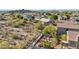 Aerial view of house and surrounding neighborhood at 20436 N 17Th Pl, Phoenix, AZ 85024