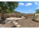 Backyard featuring desert landscaping, rock feature, and mountain views at 20436 N 17Th Pl, Phoenix, AZ 85024