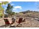 Backyard with fire pit and seating area at 20436 N 17Th Pl, Phoenix, AZ 85024