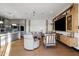 Living room with comfortable seating and wood floors at 6229 E Gold Dust Ave, Paradise Valley, AZ 85253