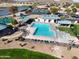 Community pool, spa, and tennis courts at 30636 N Royal Oak Way, San Tan Valley, AZ 85143