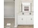 Bathroom with double sink vanity at 4820 N 177Th Dr, Goodyear, AZ 85395