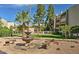 Landscaped courtyard with fountain and benches at 7625 E Camelback Rd # B116, Scottsdale, AZ 85251