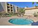 Community hot tub surrounded by comfortable seating at 7625 E Camelback Rd # B116, Scottsdale, AZ 85251