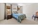 Bright bedroom with double windows and a comfortable bed at 10653 N 10Th Pl, Phoenix, AZ 85020