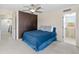 Cozy bedroom with built-in wardrobe and mountain views at 10653 N 10Th Pl, Phoenix, AZ 85020