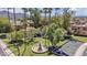 Community fountain and green space; serene, park-like setting with mountain views at 10653 N 10Th Pl, Phoenix, AZ 85020