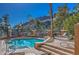 Relaxing community pool and spa area with scenic mountain views at 10653 N 10Th Pl, Phoenix, AZ 85020