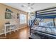 Bedroom with bunk beds and a study desk at 22821 S 212Th St, Queen Creek, AZ 85142