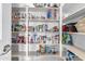 Large pantry offering substantial storage solutions at 22821 S 212Th St, Queen Creek, AZ 85142