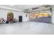 Spacious garage with ample storage and room for multiple vehicles at 4308 N Sage Creek Cir, Mesa, AZ 85207