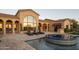 Relaxing patio with pool, spa, and mountain views at 4308 N Sage Creek Cir, Mesa, AZ 85207
