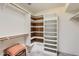 Large walk-in closet with ample shelving and hanging space at 13227 N Mimosa Dr # 109, Fountain Hills, AZ 85268