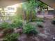 Beautiful courtyard with lush landscaping, mature trees, and a serene, relaxing atmosphere at 7151 E Rancho Vista Dr # 4001, Scottsdale, AZ 85251