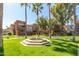 Serene community courtyard with a central fountain at 3500 N Hayden Rd # 1902, Scottsdale, AZ 85251