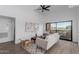 Light and airy living room with access to a private balcony at 3500 N Hayden Rd # 1902, Scottsdale, AZ 85251