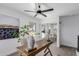 Peaceful home office with wooden desk and large window at 3500 N Hayden Rd # 1902, Scottsdale, AZ 85251