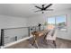 Bright loft office with a wooden desk and window seat at 3500 N Hayden Rd # 1902, Scottsdale, AZ 85251